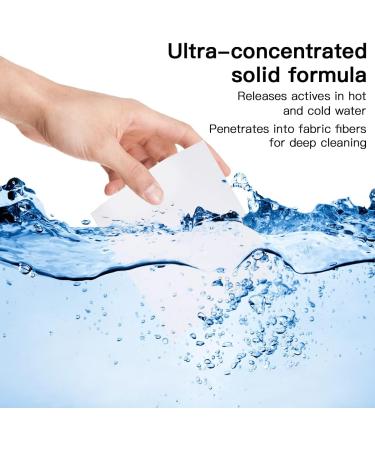 BomnKa Eco-friendly Laundry Detergent Sheets - 60 Sheets/120 Loads, Ocean Fresh Fragrance, Sustainable & Concentrated Formula - Buy Online on GoSupps.com
