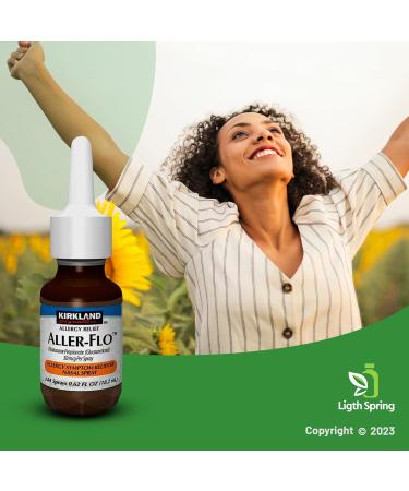 Aller-Flo Fluticasone Propionate Nasal Allergy Spray - 50 mcg (3 Bottles 432 Sprays) + Exclusive Vitamins & Minerals | Buy Internationally - Buy Online on GoSupps.com