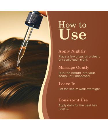 Peptide Hair Serum for Growth | Copper Peptides & Caffeine | Thickening Serum for Men & Women - 2 fl oz - Buy Online on GoSupps.com