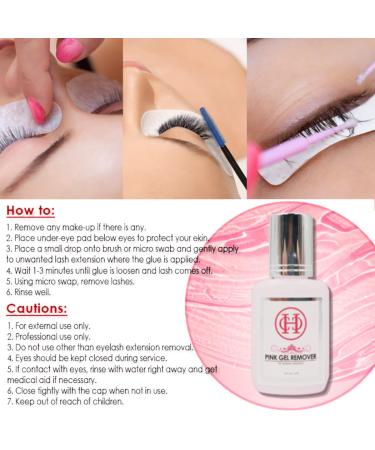 PINK GEL REMOVER 15ml | Made in Korea by COCOHONEY | 60s Dissolution Time | Transparent & Pleasant Scent - Buy Online on GoSupps.com