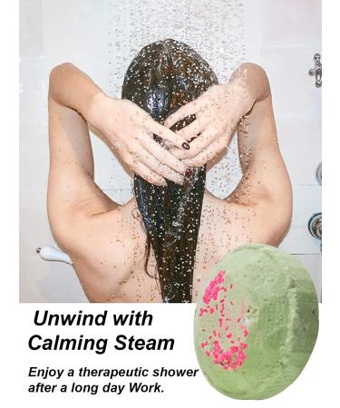 Eucalyptus Peppermint Shower Steamers - Aromatherapy Stress Relief Set - Buy Online on GoSupps.com