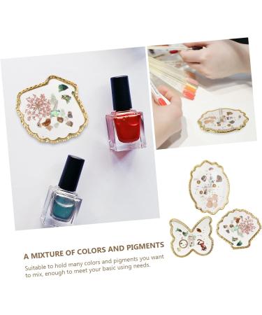 Healeved Nail Board Manicure Mixing 3 Piece Nail Display Plate For Nail Art Blending Display - Buy Online on GoSupps.com