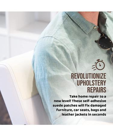 MastaPlasta Instant Self-Adhesive Premium Leather Repair Patch. Color: Black Leather 8in x 4in /20cm x 10cm. Upholstery Quality Adhesive Patch for Sofas  Car Interiors  Bags & More 8in x 4in A Black Leather - Buy Online on GoSupps.com