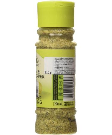 Ina Paarman Lemon & Black Pepper Seasoning 200ml - Buy Online Now! - Buy Online on GoSupps.com