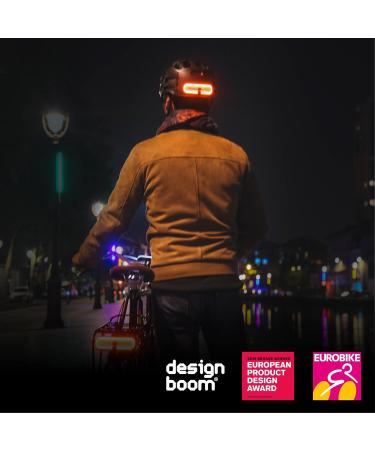 Powerful Overade Lum Front & Rear Bicycle Lighting - 8 Modes Brake Light Function | Scooters & Helmets - Buy Online on GoSupps.com