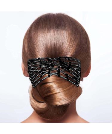 Lushype 5-Piece Magical Hair Accessories Set | Pearl Hair Comb Elastic Clips & Stylish Hairpise for Women & Girls - Perfect for Thick & Thin Hair - Buy Online on GoSupps.com