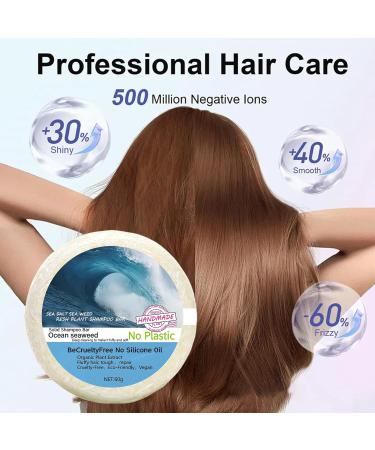  G n rique Hair Soap | 60g Natural Solid Shampoo Clarifying & Conditioner Bar Soap For Oily and Sensitive Scalp Care Gentle Repair For Men - Buy Online on GoSupps.com