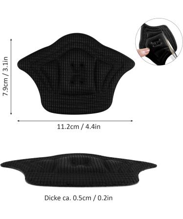 Newkits 4 Pairs Self-Adhesive Sponge Heel Holder & Pillow - High Heel Pads for Protection & Adjustment - Color Mixing 0.5cm - Buy Online on GoSupps.com