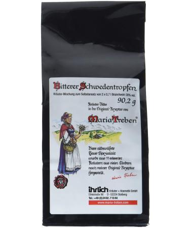 Ihrlich - Pack of 3 Swedish bitters mixture (3 x 90.2 g) by Maria Treben - Buy Online on GoSupps.com