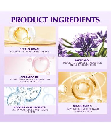 ARCHIDATE Bakuchiol Retinol Rejuvenation Serum Bakuchiol Plumping Serum for Face Anti-Aging Reduce Wrinkles & Fine Lines Enhances Elasticity Deeply Hydration Skin and Shrink Pores - 1 Fl Oz - Buy Online on GoSupps.com