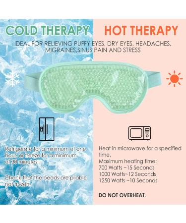 Cooling Eye Mask Gel | Relieve Migraines Swollen & Dry Eyes | International Shipping - Buy Online on GoSupps.com