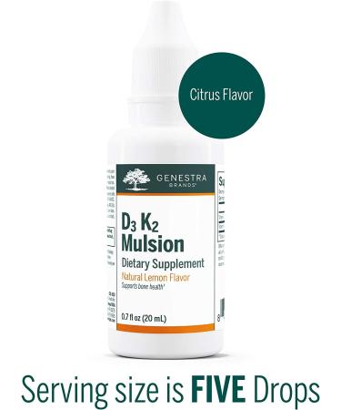 Genestra Brands A-Mulsion Emulsified Vitamin A Liquid 1 fl. oz. Citrus Flavor - Buy Online on GoSupps.com
