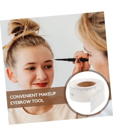 Mikinona Brow Ruler Sticker 1 Roll Stickers Eyebrow Mapping Tool Brow Mapping Pen Labeling Eyebrow Trimming - Buy Online on GoSupps.com