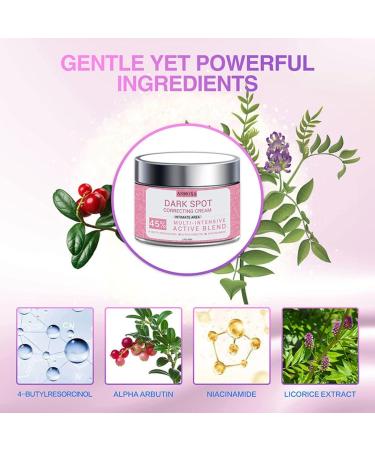 Skin Lightening Cream - Face Cream for Women - Dark Spot Corrector Remover - Face moisturizer for Anti Aging & Anti Wrinkles - Improve and Evens Skin Tone (50ml) - Buy Online on GoSupps.com