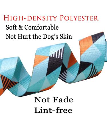Shop Mihqy Adjustable Dog Collar - Soft & Comfortable Bohemian Design for Small Medium & Large Dogs | Geometric Floral Patterns - Buy Online on GoSupps.com