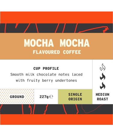 Ethiopian Mocha Flavoured Ground Coffee 227g Bag - Chocolate & Fruits Notes | Arabica Medium Roast | Single Origin Omni Grind - We Are Coffee Co - Buy Online on GoSupps.com