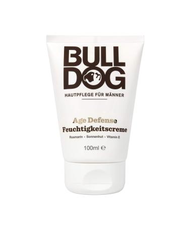 BULLDOG - Men's Skin Care | Age Defence Moisturizer | Reduces Signs of Aging | 100 ml
