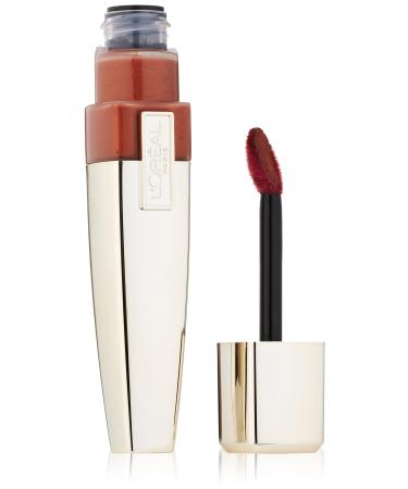 L'Oreal Paris Colour Caresse Wet Shine Lip Stain  Everlasting Caramel  0.21 Ounces