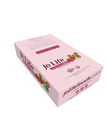 Organic Strawberry Protein Bars - 12 Pack - Buy Online on GoSupps.com