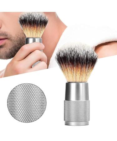 Premium Beard Razor Brush - Portable Shaving Brush with Aluminum Handle for Men | Foaming Soap Brush for Home & Travel - Buy Online on GoSupps.com