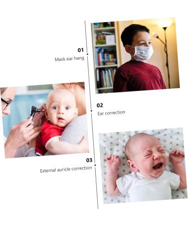 HEALLILY 24pairs Boy Girl Ear Correction Support Protruding Ear Corrector for Newborn Boys Girls Low Allergy Easy to Use - Buy Online on GoSupps.com