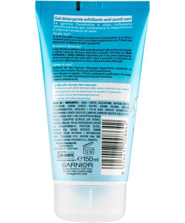  Garnier Garnier Pure Active Anti-Dark Spot Exfoliating Gel for Oily or Imperfect Skin - 6 x 150 ml - Buy Online on GoSupps.com