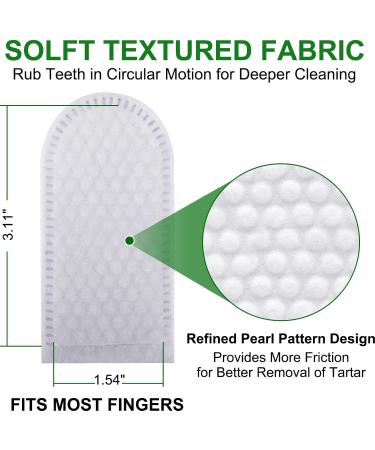 Ear Cleaner Finger Wipes - Pet Teeth Cleaning Wipes for Dogs & Cats - Dental Wipes for Reducing Plaque & Tartar Cleaning Ear and Eye Dental and Gum Care Finger Pet Wipes - Buy Online on GoSupps.com