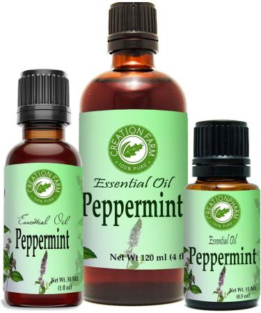 Creation Pharm Peppermint Essential Oil 30 ml 100% Pure Mentha piperita - Aceite de Mentha - Buy Online on GoSupps.com