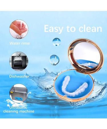 Didatool Golden Braces Organization Kit - Galvanized Dentures with Mirrors Mouth Protection & Orthodontic Hygiene Solution - Buy Online on GoSupps.com