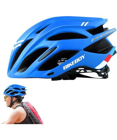 Shop Lingjiong Flexible Bicycle Head Protection - Light Helmet for Adults | Captain Edition - Blue - Moisturizing Feed | International Shipping Available - Buy Online on GoSupps.com