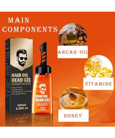 Universal 2in1 Hairspray with Comb for Fluffy Men Quick Build Hair Salon Styling Wax Gel Moisturizes for Long Lasting 3.38 Fluid Ounces (2PCS) - Buy Online on GoSupps.com