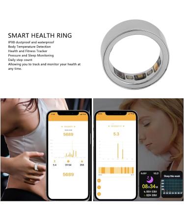 Smart Health Ring - Rechargeable Fitness Tracker for Indoor Sports | Intelligent Health Monitoring - Buy Online on GoSupps.com
