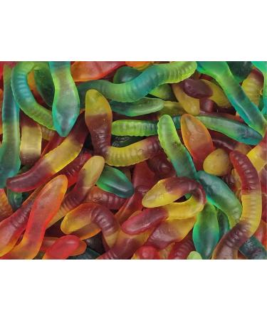 1kg Jelly Snakes Candy Pick & Mix Sweets Mixed Assortment Gummy Selection Resealable Pouch Share Bag