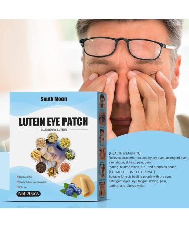 Eye Mask for Dry Eyes Dark Circles Relief - Ideal Gift for Women Men - 20 Units/Box - White - 1 Count - Buy Online on GoSupps.com
