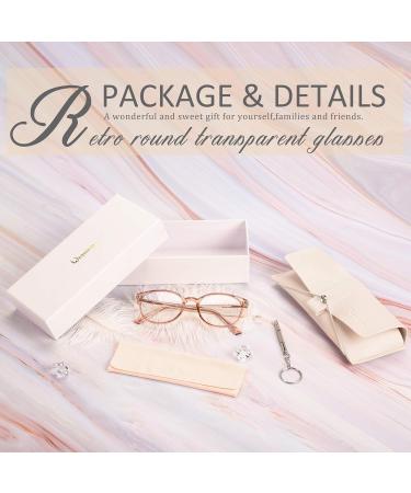 FONHCOO Women s Blue Light Filter Glasses | TR90 Anti-Fatigue Computer & Gaming Glasses | Stylish Champagne Frame & Prescription-Free - Buy Online on GoSupps.com