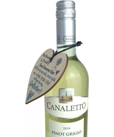 Will You Be My Godfather Wooden Heart Plaque - Christening Gifts for Him - Buy Online on GoSupps.com