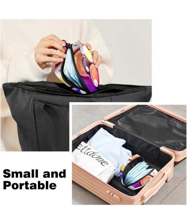Menstruation Pad Bag with Zipper | Women s Napkin & Tampon Storage Bag | Stylish Collection Bags for Girls - Buy Online on GoSupps.com