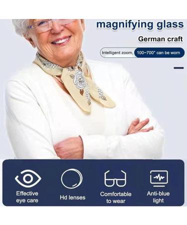 Autozoom Glasses - Clear Focus Reading Glasses with Automatic Adjustment for Men & Women | 2PCs - Buy Online on GoSupps.com