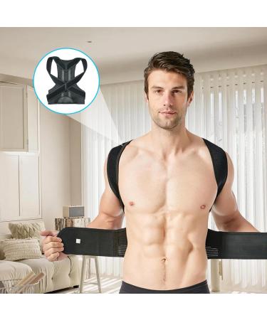 Back Straightener Posture Corrector - Shoulder Brace Adjustable Posture Belt Training Belts Back Support Straightener Breathable Soft Posture Support Brace for Women Teens Xl - Buy Online on GoSupps.com