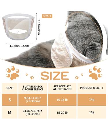 Transparent Breathable Cat Muzzle Anti-bite and Anti-lick Pet Mask for Grooming Bathing Nail Clipping Cotton Cat Mouth Cover Suitable for Aggressive Cat Kittens with a Head Circumference of 9.84-11.81in(25-30cm) - Buy Online on GoSupps.com