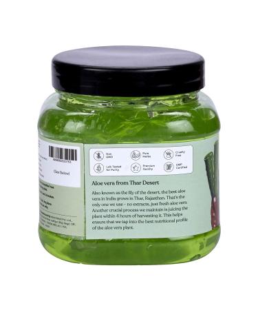 LS Pure Aloe Vera Skin Gel 500g - Hydrating Moisturizing & Soothing for Face & Hair | Multipurpose Skin Care Solution - International Shipping Available - Buy Online on GoSupps.com