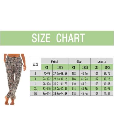 Ronony Women's Summer Beach Pants - Lightweight Boho Casual Harem Trousers - Printed & Comfortable Fit - Buy Online on GoSupps.com