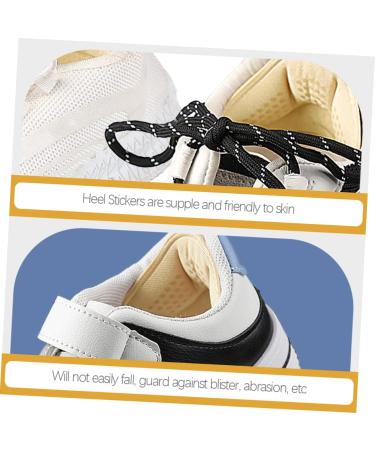 Mobestech 4 Pairs Sneaker Heel Stickers & Inserts - Cushion Pads for Men & Women | Comfortable Heel Grips & Liner | Double-Sided Tape for Big Shoes - Buy Online on GoSupps.com