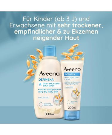 EASO MANO Aveeno Dermexa Shower Gel 300 Ml - Buy Online on GoSupps.com