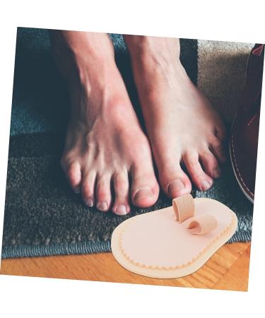 Healifty 4pcs Hallux Valgus Pad Splints Shoe Protector - Bunion Protector Wrap for High Heels - Forefoot Isolation Separator Tool - Brown - Buy Online on GoSupps.com