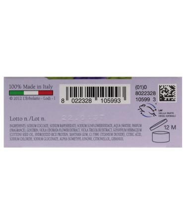 LErbolario Perfumed Soap Accordo Viola | Floral Powdery Scent | 3.5 oz Moisturizing Bar Soap with Violet Extracts | Cruelty-Free International Shipping - Buy Online on GoSupps.com