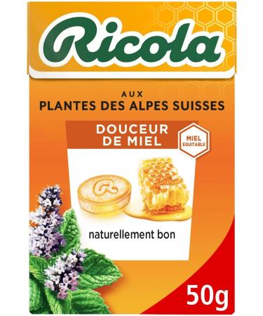 Ricola - Sweets with Swiss Plants - Honey and Plant Fragrance - Sugar Free - 20 Boxes of 50g - Buy Online on GoSupps.com