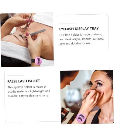 DOITOOL 1set Eyelash Board Extension Board 3d Hand Use Acrylic and Fabric - Buy Online on GoSupps.com