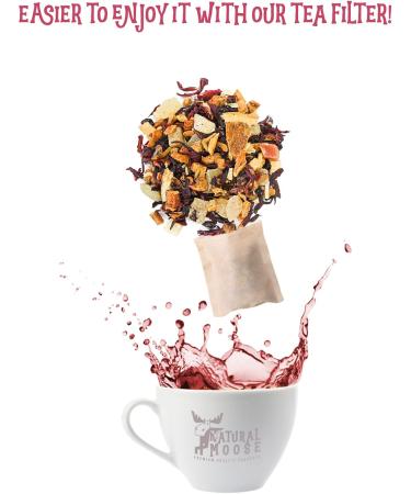 Global Natural Moose Tea Trotters | Premium Loose Leaf Tea |Honolulu A flavored blend of fruit and herbal teas that tastes like sweet orange bergamot and tropical fruity flavors | 100g Honolulu | Orange bergamot and tropical flavour 100 g (Pack of 1) - Buy Online on GoSupps.com