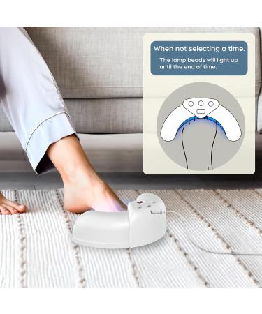Nail Fungus Light Device for Discolored Nails - 470nm Blue & 905nm Infrared for Home Use Repair Multiple Toenails - Buy Online on GoSupps.com